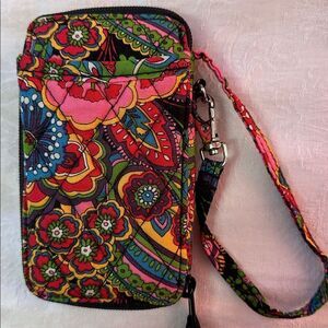 Vera Bradley Wristlet Wallet Symphony In Hue